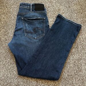 Pair #2 - Men’s Silver jeans. Grayson 34x32